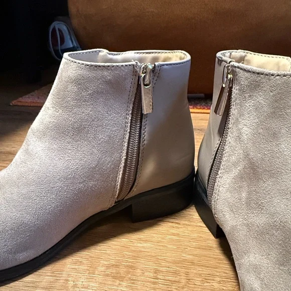 Lexie & Abbie - Suede & Leather Ankle Boot - Picture 3 of 5
